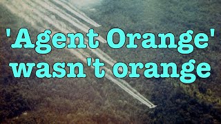 'Agent Orange' wasn't orange - Compilation of genuine color footage