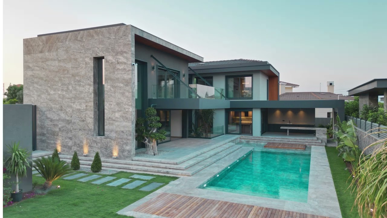 SATILIK - Ilıca Mamurbaba’da Modern Tasarımlı, Tam Müstakil Havuzlu Lüks Villa