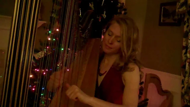 "Silent Night" played on the harp by Susan W. Haas...