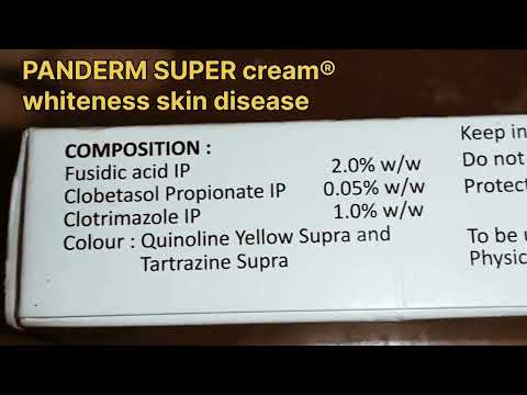 PANDERM super cream® used to benefits whiteness skin problems solved this medicine...
