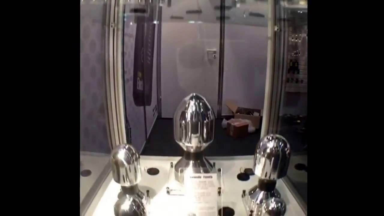 Some of our E-Stim toys on display during EroFame.