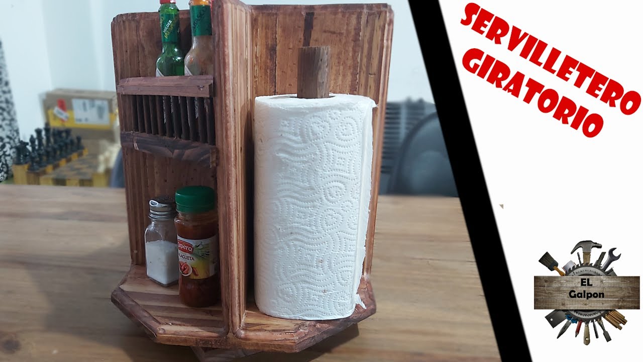 🧻🧻SERVILLETERO GIRATORIO🧻🧻