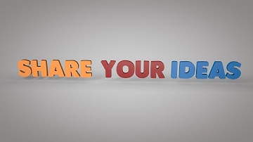 3D Cinema 4D Tutorial - Intro and 3D text animation to the Mograph Tutorial |