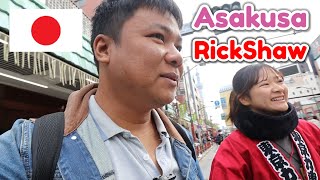 ท่องเที่ยวญี่ปุ่นEP7🇯🇵 Asakusa temple Sensoji temple Rickshaw เที่ยววัดอาซากุสะญี่ปุ่น