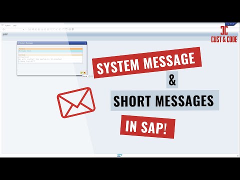 Video: How To Send A System Message