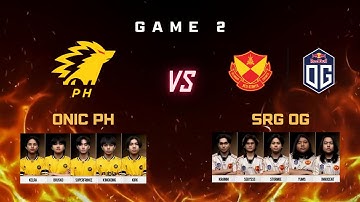 ONIC PH VS TS GAME 2 HIGHLIGHTS | KNOCKOUT STAGE DAY 3 | MLBB MSC 2025