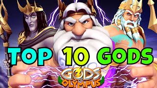 New Top 10 Gods 2018 | Gods Of Olympus screenshot 1