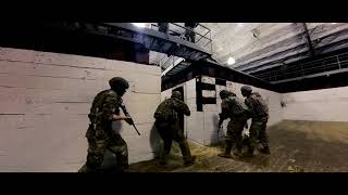 Soldiers of the U.S. Army's 1st Special Forces Group (Airborne)