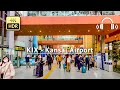 Kix  kansai airport walking tour  osaka japan 4k.rbinaural