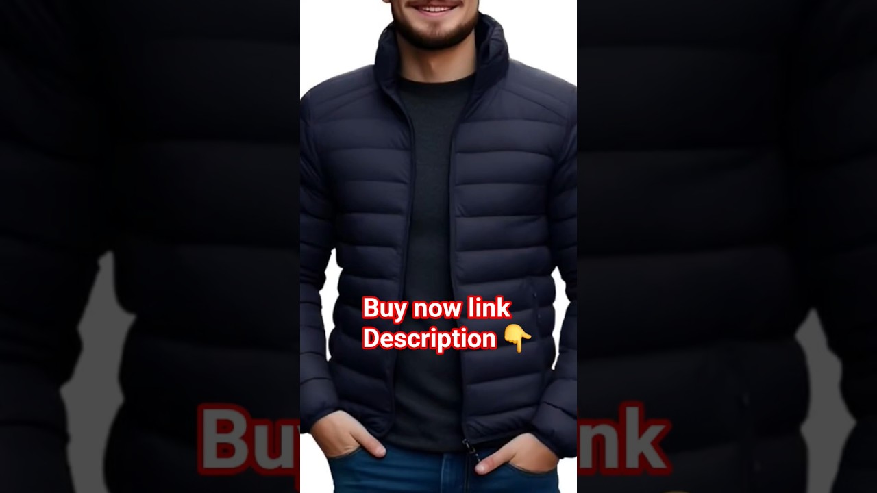 🔥 Ben Martin Men's Stylish Puffer Bomber Jacket | Winter Hoody Jacket for Men 