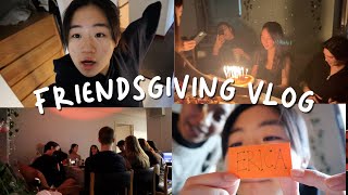 WE THREW A COLLEGE FRIENDS-GIVING DINNER! | dear adulting