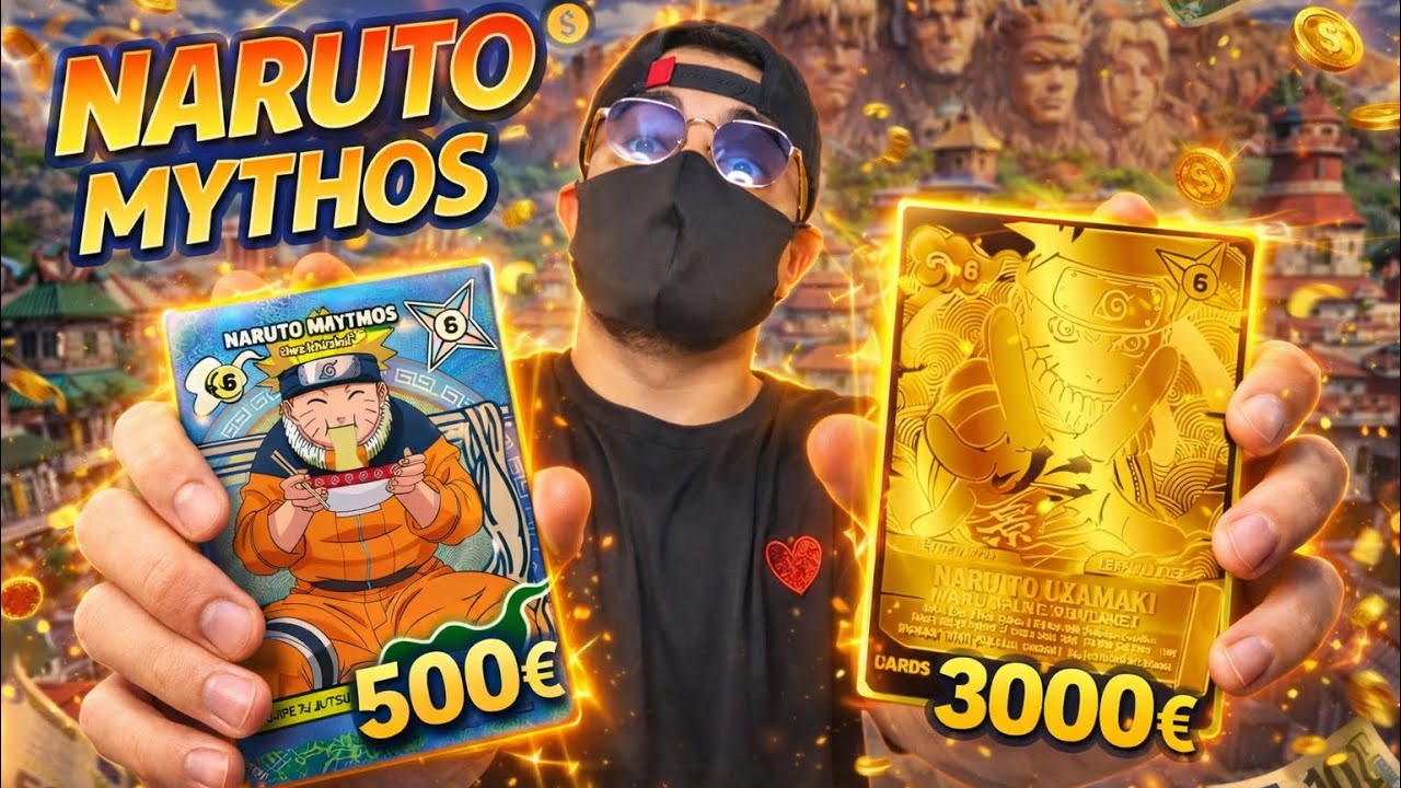This Naruto card is already worth €3000… (limited French edition