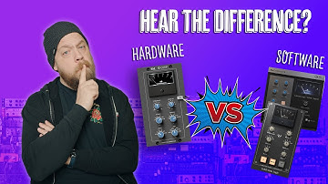 Can You Hear A Difference? SSL G-Comp Hardware Vs Software