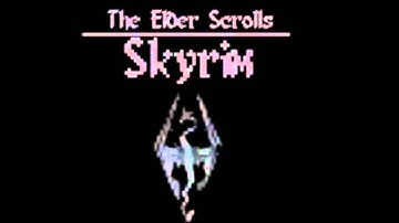 Skyrim-Dovahkiin 8-bit