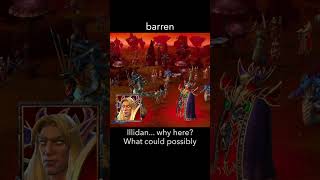 barren — WarCraft 3 dialogue scene