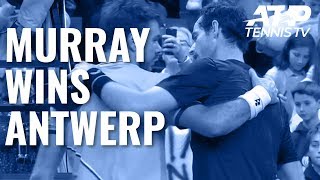 Championship Point: Andy Murray wins 2019 European Open!