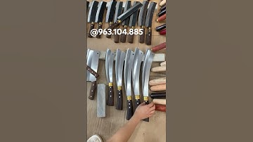 #auto BỘ DAO THÉP TRẮNG NHÍP CHUẨN KO RỈ