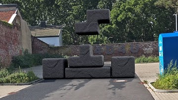 SOFTBODY TETRIS Motion Tracking TEST (Sorry for the bad result) ❤️ C4D4U