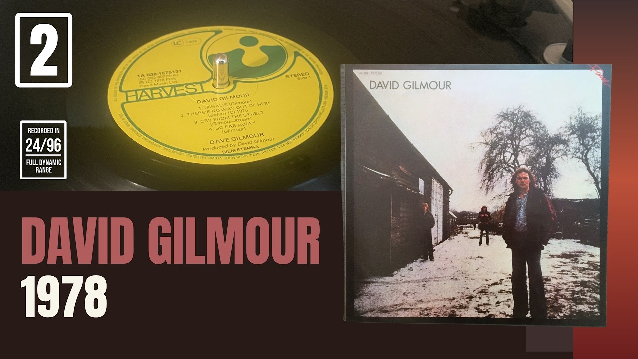 DAVID GILMOUR (1978) SIDE 2 - Debut Solo Album | Vinyl on Vintage