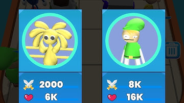 Merge Master Rainbow Friends - Gameplay Walkthrough Max Level Part 6