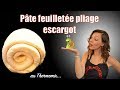 Pte feuilletee express pliage escargot recette au thermomix