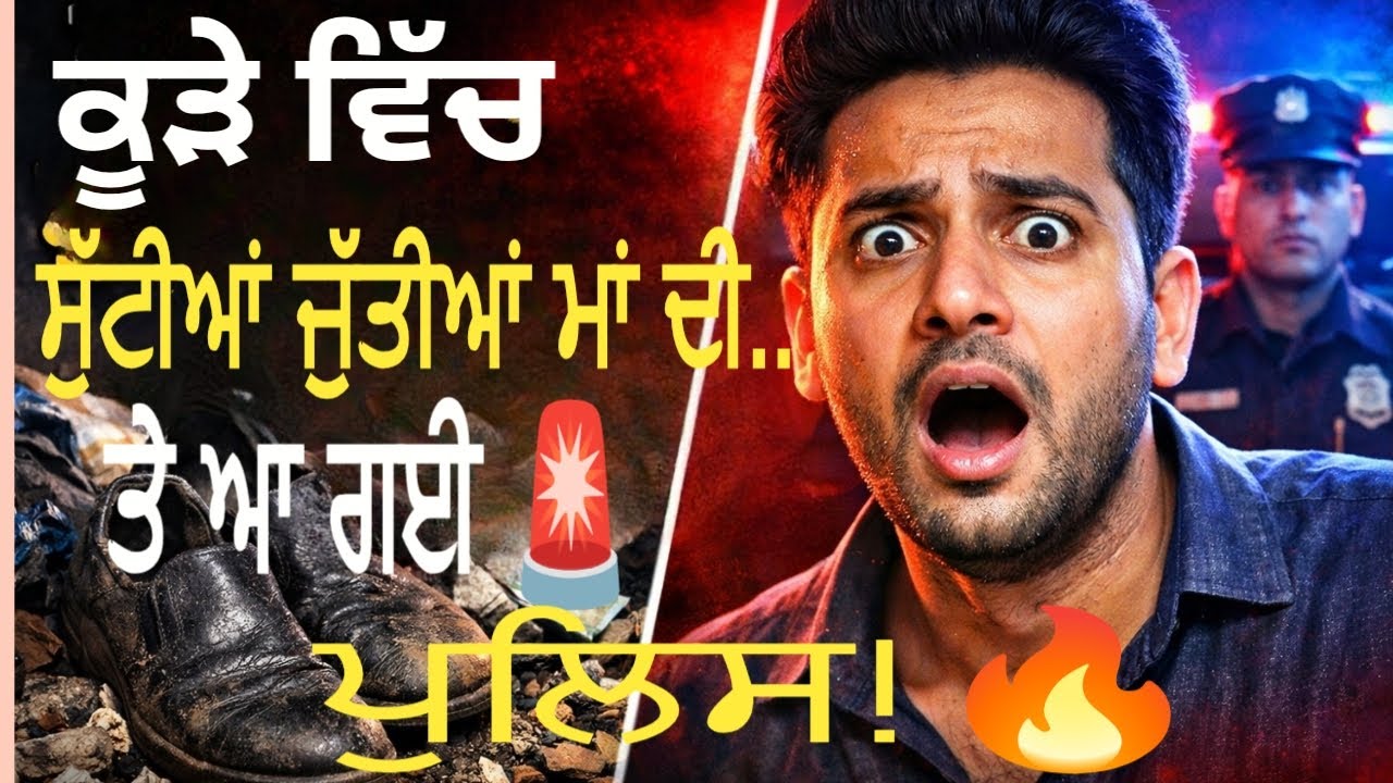 ਜਦੋਂ ਪੁੱਤਰ ਨੇ ਜੁੱਤੀਆਂ ਸੁੱਟੀਆਂ… ਘਰ ਆ ਗਈ ਪੁਲਿਸ! ਸੱਚ ਹਿਲਾ ਦੇਵੇਗਾ।#story #video #viral 
