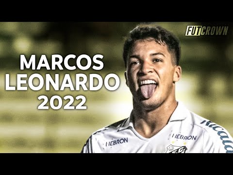 Marcos Leonardo 2022 ● Santos ► Dribles, Gols & Assistências | HD