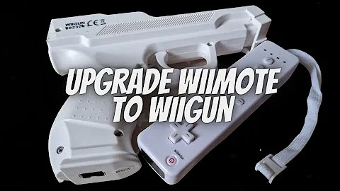 Wiimote into a Wiigun