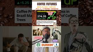 Never Before Seen Prices! Coffee Futures Hit All-Time High! #shorts #commodities #inflation #coffee