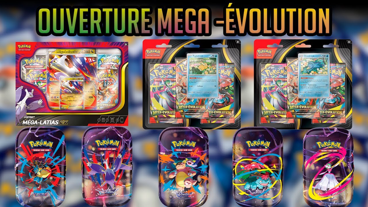 OUVERTURE MEGA-EVOLUTION  #pokemon   #tcg