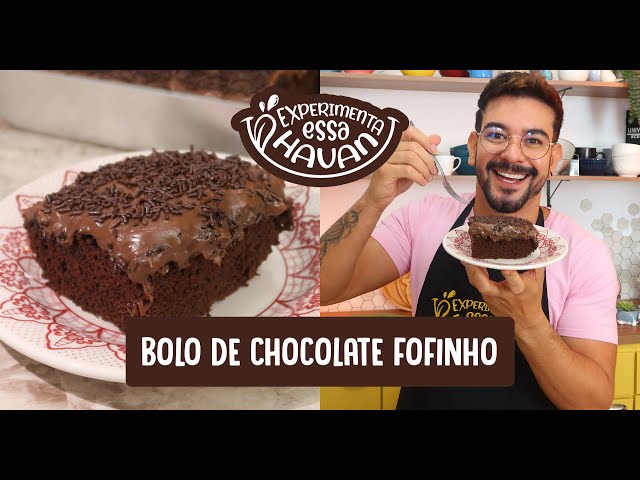 Bolo de Chocolate Fofíssimo – Irmãosnacozinha