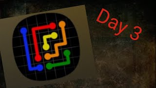 DAY 3 of trying to beat flow free game screenshot 5