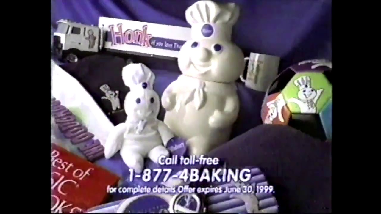 Pillsbury Dough Boy Store Catalog - 1998 Commercial - YouTube