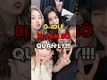 Quản lý nam “mê” đụng chạm nữ Idol?!! #shorts #kpop #gidle #minnie #idol #shuhua #miyeon #soyeon