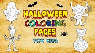 Halloween Coloring Pages for Kids on Google Play - Fun Coloring App - Learn Colors screenshot 1