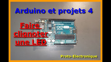 Arduino et projets 4 : faire clignoter une LED