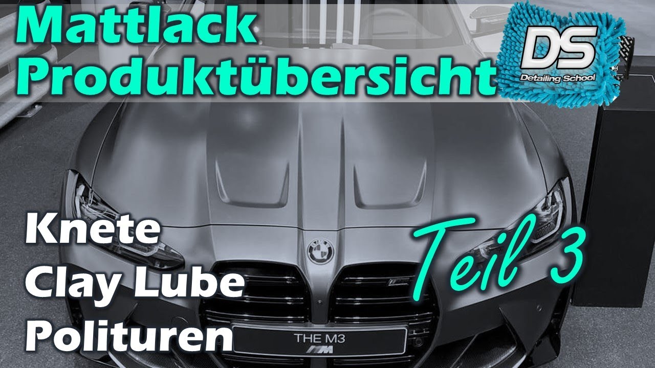 Mattlack Mattfolie kneten und polieren - Kratzer entfernen - Produktempfehlungen Knete ...