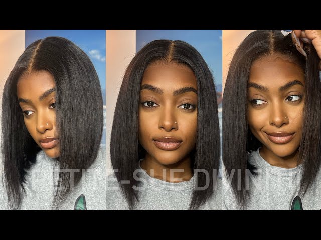 TRULY GLUELESS LACE FRONTAL WIG INSTALL!, NO GELS OR SPRAYS/ ELASTIC BAND  METHOD/ NADULA HAIR - YouT…