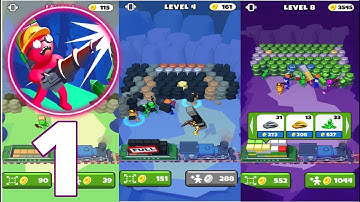 MergeMiners - Gameplay Walkthrough Part 1 - Tutorial (iOS, Android)