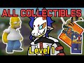 The Simpsons Hit &amp; Run - ALL COLLECTIBLE LOCATIONS - Level 1 #retroachievements