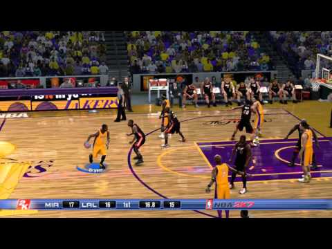 [X360] NBA 2K7 - Heat vs Lakers - NBA Finals - 1080p 60fps