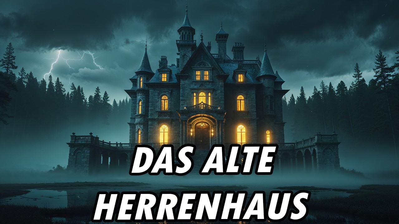 🌑 Creepypasta #029: Das alte Herrenhaus 😈 | Gruselgeschichte auf Deutsch