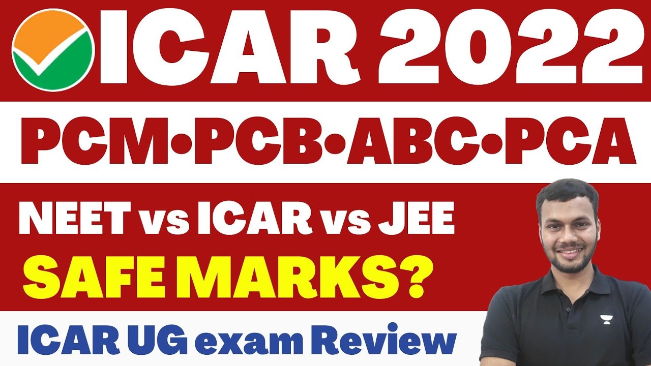 😱ICAR UG Exam 2022 Review Live • NEET vs ICAR vs JEE • ICAR 2022 Cut Off• ICAR UG Exam Analysis 2022