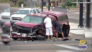 Witness recounts deadly multi-vehicle crash in Pueblo, share photos of the wreckage