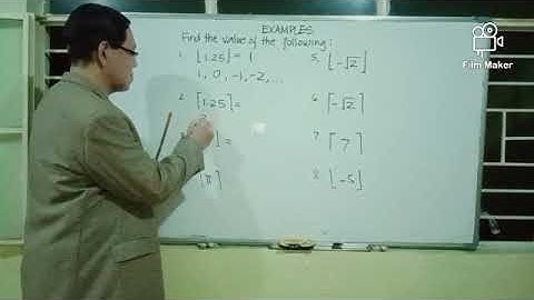 ART TEACHES NUMBER THEORY: LESSON 6 FLOOR AND CEILING, & THE GREATEST INTEGER FUNCTION