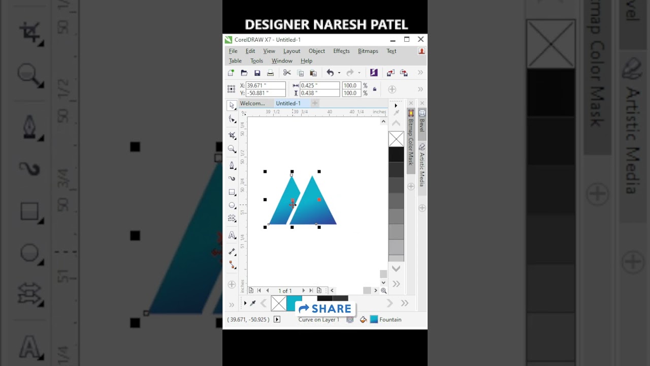 Business Logo Design in Coredraw 