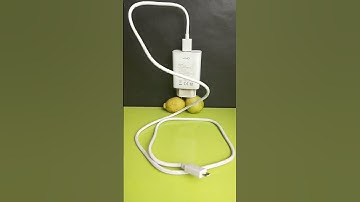 charging your phone with a lemon 😱 #shorts #viral  #lifehacks #science #experiment