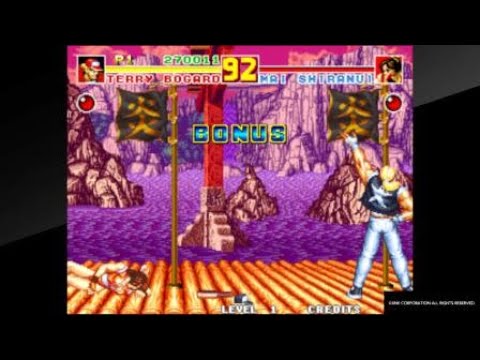 餓狼伝説スペシャル　ガロスペ　テリー即死コンボ