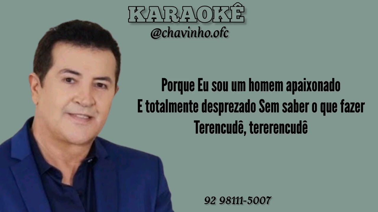 BETO BARBOSA - CAMINHANDO COM A SOLIDÃO = KARAOKÊ (Playback Original) com backing-vocal