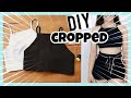 TOP CROPPED + MODELAGEM - DIY